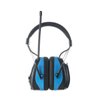 PROTEAR Digital AM FM Radio Headphones, Ear Protection Noise Reduction Earmuffs, 25dB NRR Hearing Protectors for Lawn Mowing and Landscaping(Light Blue)