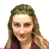 Green Laurel Leaf Roman Costume Headband