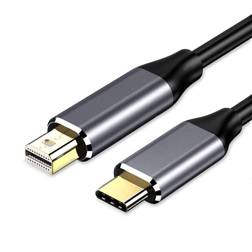 vienon 6.6FT USB C to Mini DisplayPort Cable, 4K@60Hz Type C(Thunderbolt 3) to Mini DisplayPort Cable Compatible with iPhone 15,MacBook Pro/Air/iMac/Mac Mini/Surface to Mini DP Monitor