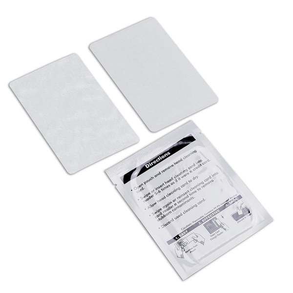 cleansky CR80 Cleaning Cards, Dual Side Card Reader Cleaner, POS Swipe Terminal Cleaning Cards CK-CR80-10 (10pcs)