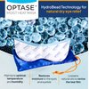 Optase Moist Heat Eye Mask - Washable and Reusable Heated & Cooling Gel Eye Mask - HydroBead Technology for Dry Eye Relief