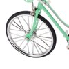 Metal Bike Model, Desktop Mini Finger Bike Figurines Toy Miniature Retro Mini Model Bike Christmas Ornaments Family and Friend 7.68 x 4.72inch