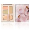 MilleFee Secret Concealer Palette 01 Cover Green, High Coverage, for Dark Circle, Redness, Blemishes, Dullness