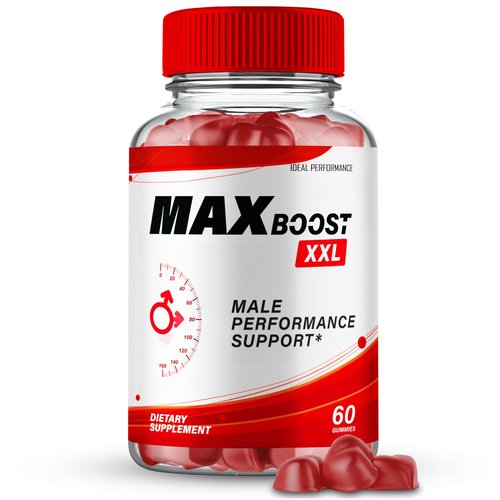 Max Boost XXL Gummies, Official Max Boost XXL Gummies for Men - Maximum Strength Performance, All Natural Support Overall Health & Wellness, Advanced Support Gummy Reviews (1 Pack)