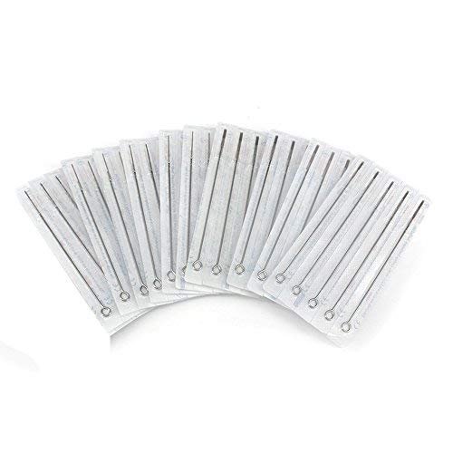 PFT 50 Pieces Mixed Tattoo Needles- 3rl, 5rl, 7rl, 3rs, 5rs, 7rs, 9rs, 5m1, 7m1, 9m1 50 Count