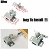 Alise Cabinet Door Latch,Cupboard Closet Doors Catch Closer Double Ball Roller Latches,Cold Rolled Steel Silver CA1000LS-12P(Pack of 12)