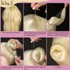 FANDAMEI 20PCS Hair Nets Invisible and 40PCS U Shaped Hair Pins Set, 20PCS 50cm Hair Nets for Bun Gold Elastic Edge Mesh and 40pcs Hair Bun Pins for Women, girls, Ballet Bun Maker Dance (Gold)