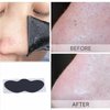 BWESOO 10Pcs Black Blackhead Remover Pore Strips Black Head Remover for Face, Charcoal Nose Strips for Blackheads, Instant Pore Cleaner for Nose Area Face Oil Blackheads Pore Cleansing Strips