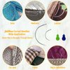 50 PCS Curved Needles, Curved Sewing Needles for Leather Projects Carpet or Canvas Repairing Wig Making Upholstery Weaving Needles Embroidery Needles for Hand Sewing