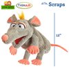 Living Puppets 12-Inch Grey Mouse Hand Puppet - Fine European Design, Ultra-Soft and Cuddly, Promotes Child Development, Safety Certified, Teacher-Recommended for Boys and Girls