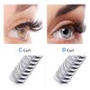Volume Lash Extensions 12D Premade Fans Eyelash Extensions 500 PCS 0.07mm Thickness 9-16mm Mixed C/D Curl Short Stem Premade Volume Eyelash Extensions Pointed Base Fans by WENDY LASHES (500PCS-12D-0.07-C, 13-20mm Mixed Tray)