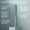 Fromm Professional Curl Studio Shower Detangler 9" Wide Tooth Comb for Detangling Wet, Curly, Kinky, Coily, Textured Hair with Ergonomic Handle