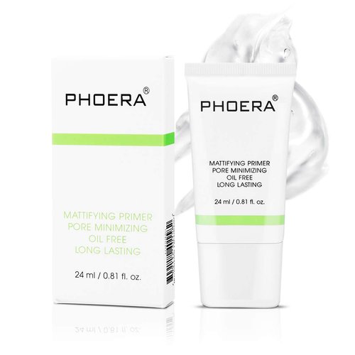 PHOERA Primer Face Foundation Primers,Face Primer for Makeup Long Lasting Hydrating Smoothing Isolated Moisturizing Oil Free Effect Make Up Base Matte Makeup Primer (24ml)