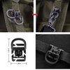BSGB 51Pcs Tactical Gear Clip Strap Molle Web Dominators Webbing Attachments for Molle Bags Tactical Backpack Tactical Vest Tactical Belt Outdoor Hydration Tube Backpack