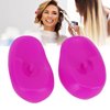 Hair Dye Ear Cover, Ear Cover Protectors For Shower,Hair Dye, Hair Dryer, Bathing, Waterproof Plastic Ear Shower Caps Reusable Hair Dye Shield Cap Anti Staining Plastic Guard Protects
