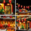 Kyglaring Led Light Set for Lego Family Reunion Celebration Building Blocks, The Family Reunion Lighting Kit Compatible with Lego Chinese New Year 80113 - No Model,（Remote Control Version）