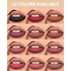 Matte Lip Liner Pencil Set, 12 Colors Creamy Lipliner Crayon, Long Lasting Waterproof Lip Tint Stain, Smooth, High Pigmented, Smudge-Proof Non-Stick Cup Lipstick Makeup Pen, Lip Liners Kit for Women-P