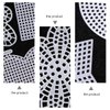 EXCEART 50 Pcs Clear Plastic Mesh Canvas Plastic Sheets Needlepoint Embroidery Canvas for Cross Stitch Art Craft Heart Square Pentagram Round Butterfly