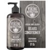 Viking Revolution Beard Conditioner w/Argan & Jojoba Oils - Softens & Strengthens - Natural Peppermint and Eucalyptus Scent- Beard Conditioner w/Beard Oil (17oz Conditioner)