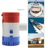 iztor Marine Submersible Boat Rule Bilge Water Pump 750 GPH 12V 3/4 inch Hose Outlet for Boats