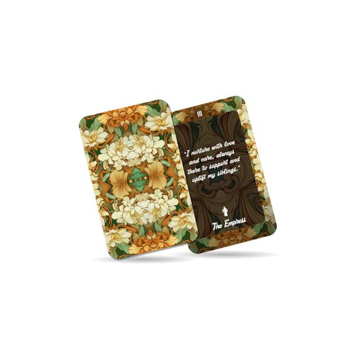 The Sacred Sisterhood Tarot - Where Bonds Meet The Beyond - Tarot Affirmation for a Sister - Divination Tools - Tarot Cards