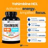 Healthfare Yohimbine HCL 10mg | 240 Vegan Capsules | Maximum Strength Formula | Non-GMO & Gluten-Free | Made in USA