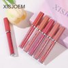 XISJOEM 6pcs Matte Liquid Lipstick Set,Velvet Waterproof Non-Stick Cup Lip Gloss Nude Vegan Liquid Lipsticks Moisturizing Makeup Kit for Women