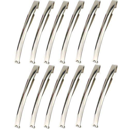 12 Pieces Metal Hair Clips 3.5" Slide Barrettes No Slip Hair Pins Hair Accessories for Women and Girls