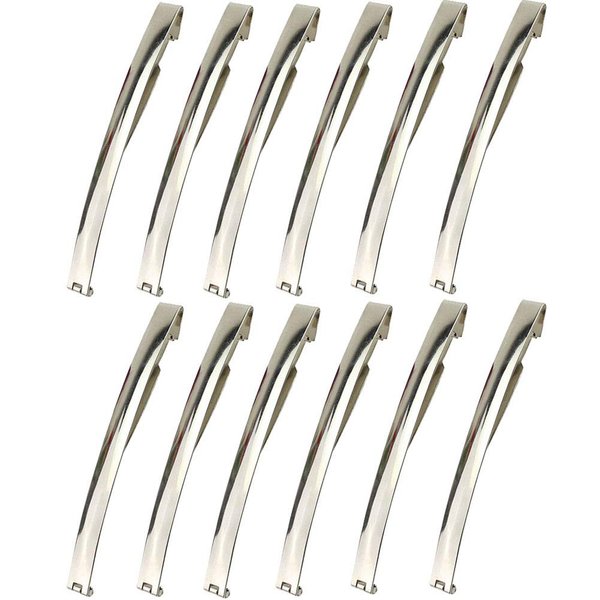 12 Pieces Metal Hair Clips 3.5" Slide Barrettes No Slip Hair Pins Hair Accessories for Women and Girls