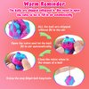 Inflatable Pop Ball Its Mini Fidget Toys Bulk 20 PCS 3D Stress Balls Fidgets for Classroom Prizes Easter Basket Stuffers for Kids Party Favors Squeeze Toys It Poppers Keychain Autism Sensory Toys Pack