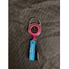Premium Lighter Leash Retractable Keychain Clip (Pink)