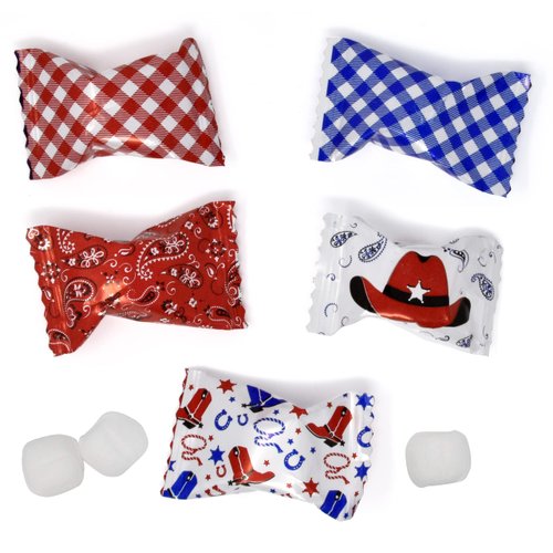 Western Cowboy Bandanna Butter Mints Candy Bags 100 Count Mint Candies 13 Oz Treats Sweets Party ...