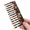 Acetate Hair Comb Wide Tooth Hair Comb Anti-Static Hairdressing Comb Hair Styling Tool for Women and Girls