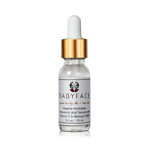Babyface Original Massive Hydration Hyaluronic Acid Serum with Vitamin C & Matrixyl 3000