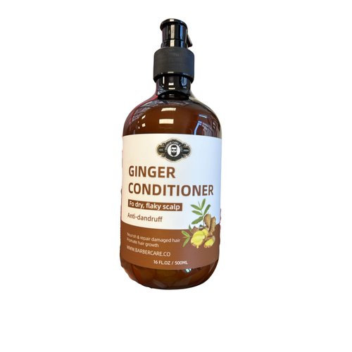 Ginger Conditioner - Anti-Dandruff, Sulfate Free Conditioner for Women & Men | Nutrient-Rich, for hair loss & Recover Damaged Scalp| Detangle, Repair Dry, Curly & Damaged Hair (16.90 oz)