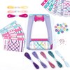 Make It Real Friendship Bracelet Maker Kit - Craft Up to 20 Stylish Bracelets with 100 Beads & Threads - Fun DIY Jewelry Set for Girls & Tweens - Develop Creativity Skills - Gift for Kids Ages 8