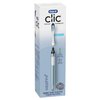 Oral-B Clic Manual Toothbrush (Aqua) with 2 Replaceable Brush Heads and Magnetic Brush Mount