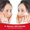 Conductive Gel – Korean Formula Patented, This Gel Primer can be Use as a Face Mask too, Nutrient Dense Ingredients, Collagen, Many Extracts Imported from Korea. Perfect for Your Microcurrent Device