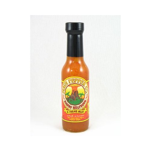 Maui Pepper Mango Meltdown X-treme Heat Hot Sauce (Pack of 3)