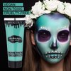 MEICOLY Cream Teal Face Body Paint,2.37Oz Large Tube Water Based Body Paint Face Painting for Adults and Kids,Halloween Face Paint Stage SFX Special Effects,Cosplay Facepaint Peacock Makeup