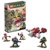 Mega Construx Halo Hijacked Ghost Vehicle Halo Infinite Construction Set, Building Toys for Kids