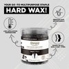 Starpil Wax 600g / 1.3 lb Black Hard Wax Beads for Painless Hair Removal, Stripless Wax Beads, Polymer Blend Low Temperature Wax for Face, Bikini, Brazilian, Legs, Underarm, Back and Chest