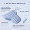 RESTCLOUD Back Stretcher for Back Pain Relief, Lower Back Stretcher Back Stretching Cushion, Lumbar Stretcher Device Helps with Spinal Stenosis Herniated Disc Sciatica Nerve