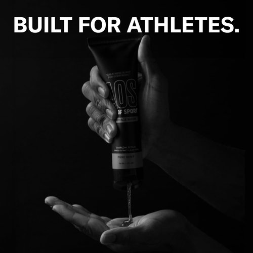 Art of Sport Daily Face Wash, With Detoxifying Charcoal, Calming Aloe Vera & Skin-Soothing Bamboo Extract. Formulated for Athletes, 4 FL OZ