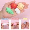 Kawaii Extrusion Toys Children's Party Gifts with Glutinous Rice Soft Toys Soft Novelty Mini Stress Relief Toys Class Prizes Birthday Gifts Gift Bag Fillers (40 Multi-Color Animals)
