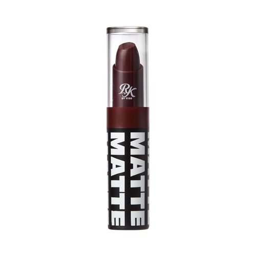 Ruby Kisses Lipstick, Matte Finish, Long-Lasting, Highly Pigmented, Smooth Apply, Full Coverage Lip Color Makeup (Berry Bossy)
