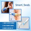 Smart Swab - Spiral Ear Cleanser - Earwax Remover Tool - 16 Replaceable Tips - Safe & Pain Free - Reusable Earwax Removal Kit - Soft & Gentle Ear Cleaning