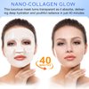 Collagen Face Mask 6P, Collagen Hydrogel Mask, Moisturize, Firm & Enhance Skin Vitality, Pore Minimizing, Elasticity Improvement 6 Packs