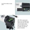 DXOPHIEX Automatic Fish Feeder Food Dispenser Vacation Fish Feeder Powered by Battery and USB for Fish Tank Aquarium and Turtle Tank