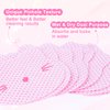 MEKK Lint Free Nail Wipes,400PCS Cat Shape Nail Polish Remover Wipes,Super Absorbent Soft Non-Woven Fabric Lash Glue Wipes,Cleaning Pad Cloth for Lash Extension & Nail Polish Bottle(PINK)